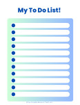 goal chart